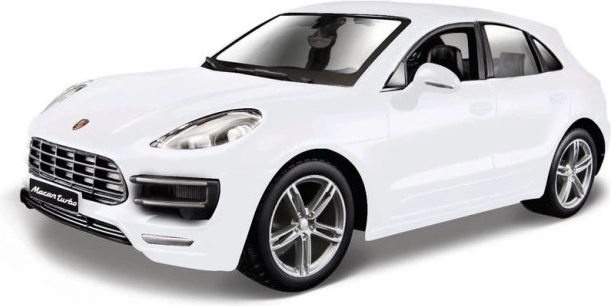 Porsche Macan model car Bburago 1:24 white color