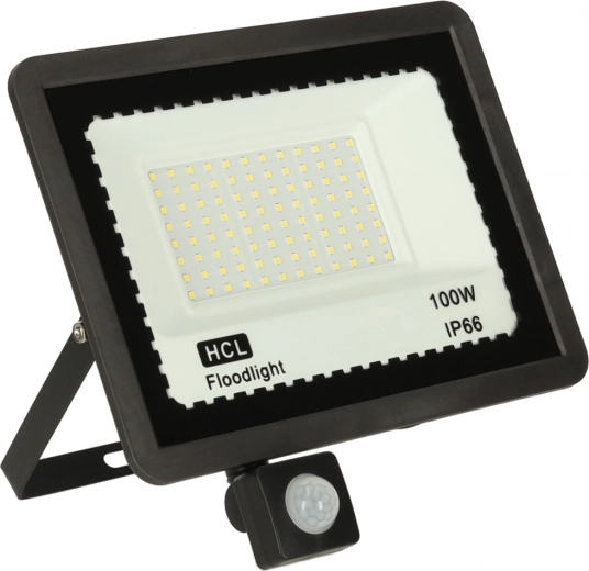 Lamp with motion sensor 100W