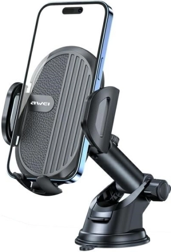 Car phone holder X72 for windshield and dashboard, black