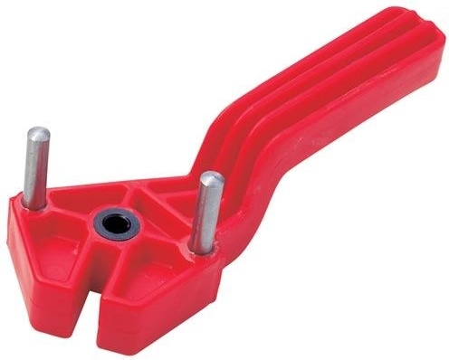 Dowel jig with handle set, stop collar, and drill bit