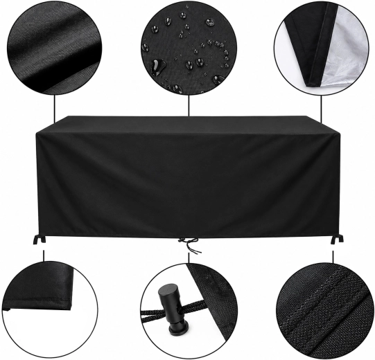 Waterproof surface against rain and moisture