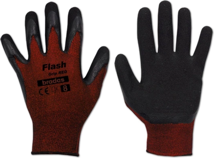 Protective work gloves Flash Grip latex size 7