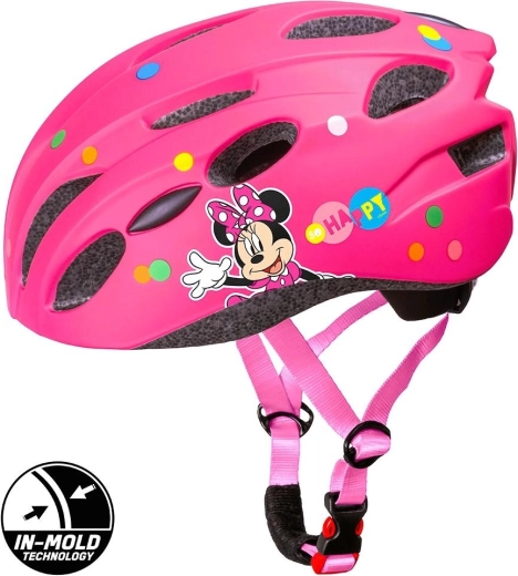 Детска велосипедна каска Seven Minnie Mouse in-mold M 52–56 см