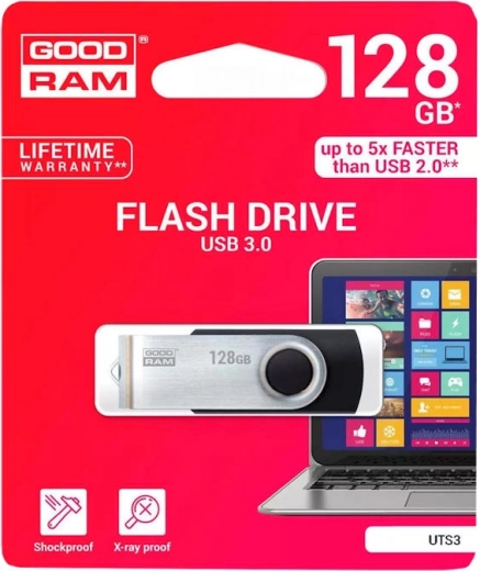 Флаш памет GOODRAM Twister 128GB черна