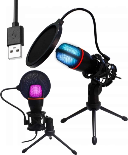 USB connection and RGB backlighting