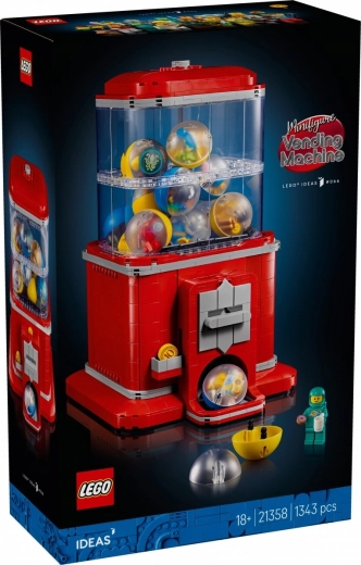 LEGO Ideas retro minifigure vending machine