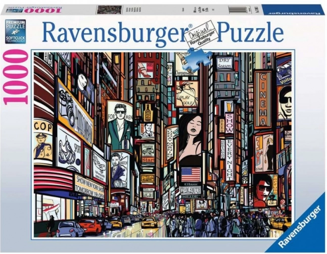 Пъзел Ravensburger Colourful New York 1000 части