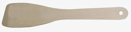 Wooden Straight Spatula 28 cm with Hanging Hole