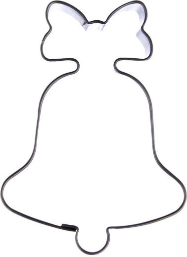 Stainless Steel Bell Cookie Cutter 6 cm