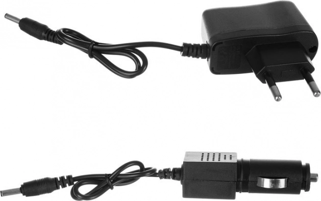 Rechargeable power + charging at home and in the car