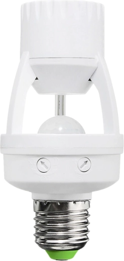 Solight PIR motion sensor for E27 socket, white