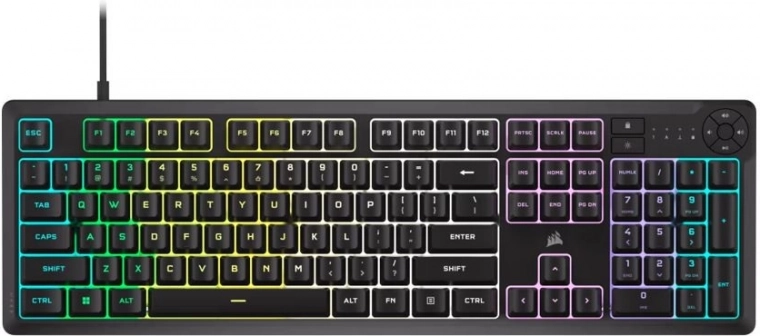 Геймърска клавиатура Core RGB черна