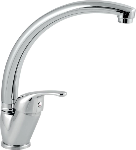 Sink faucet TITANIA IRIS, single-lever, chrome, 250 mm spout