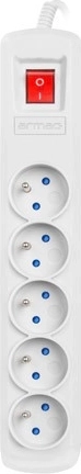 5 grounded sockets for home and office