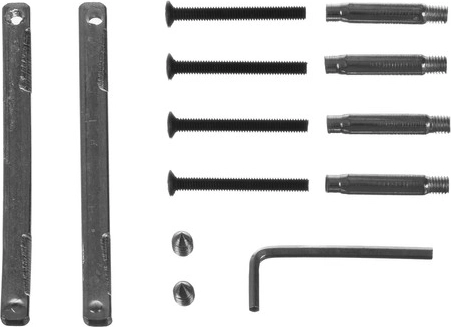 Silent operation and secure fastening with an Allen tightening system