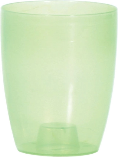 Coubi Orchid Pot 13 cm – transparent matte green