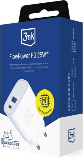 Fast charging up to 25 W