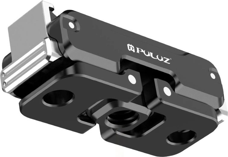 Magnetic metal quick-release PULUZ mount for DJI OSMO Nano – black