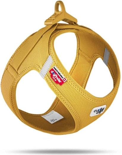 Curli dog harness with buckle Air-Mesh mango XL (12–18 kg)