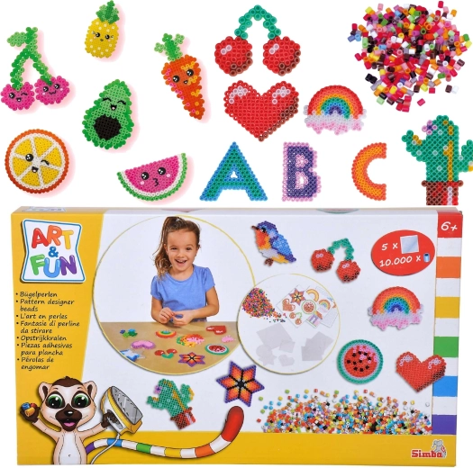 Iron-on Bead Set 10,000 pcs ART & FUN by SIMBA