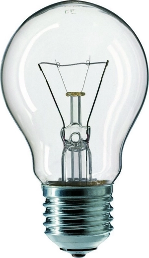 Bulb E27 40 W 240 V clear TES-LAMP