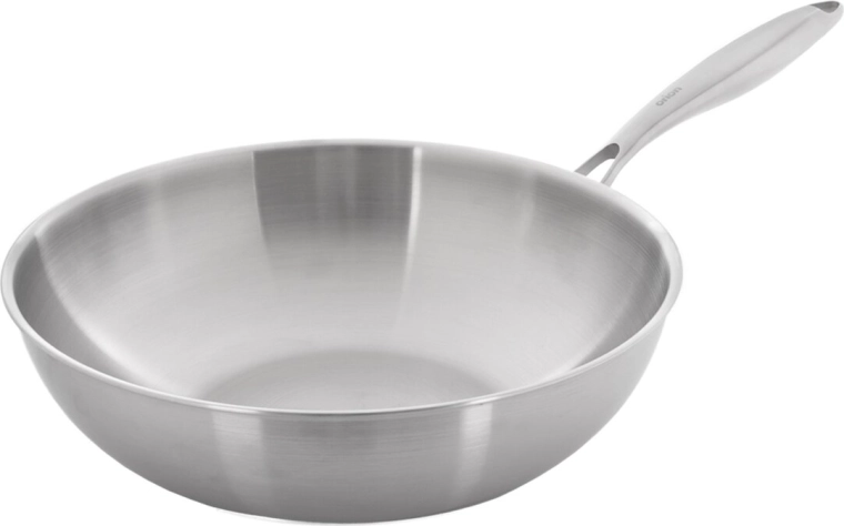 Deep shape for wok cooking and stir-frying