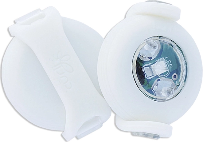 Curli Luumi LED safety light for collar – black