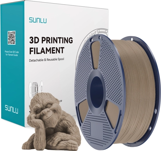 Sunlu Wood филамент за 3D печат (ефект дърво)