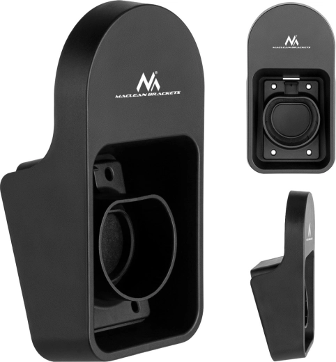 Maclean MC-901 wall-mounted EV Type 2 charging cable holder