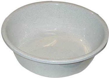 Plastic wash basin 36 cm granite