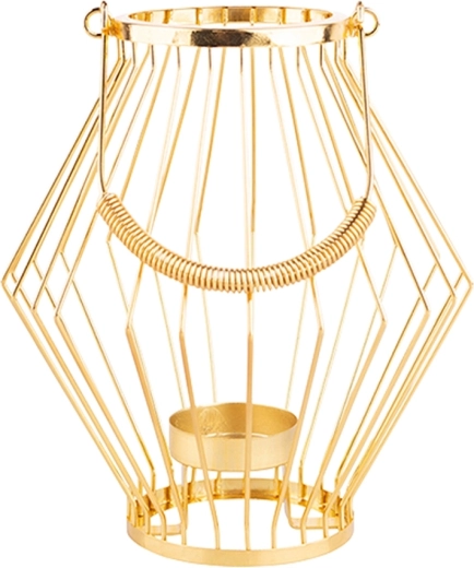Gold metal finish as an elegant decoration