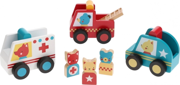Rescue Cars with Figures