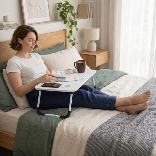 Comfort in bed or on the couch