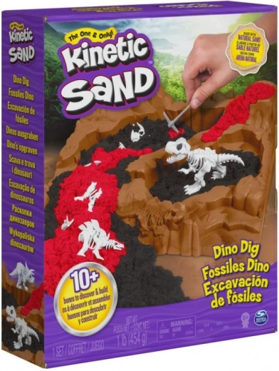 Kinetic Sand – разкопки на динозаври с аксесоари