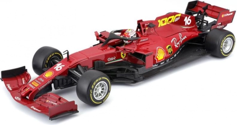 BBURAGO FERRARI SF1000 F1 2020 #16 Charles Leclerc 1:18 – Голяма награда на Австрия