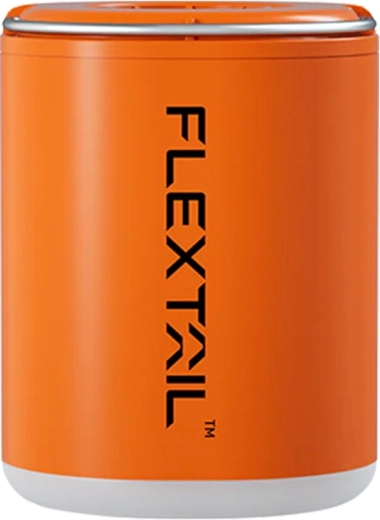 Flextail Tiny Pump 2X portable 3-in-1 electric pump with lantern, orange