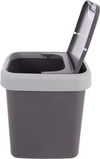 Option to secure the lid in the open position