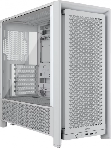 Modular Case CORSAIR FRAME 4000D RS White Mid Tower ATX