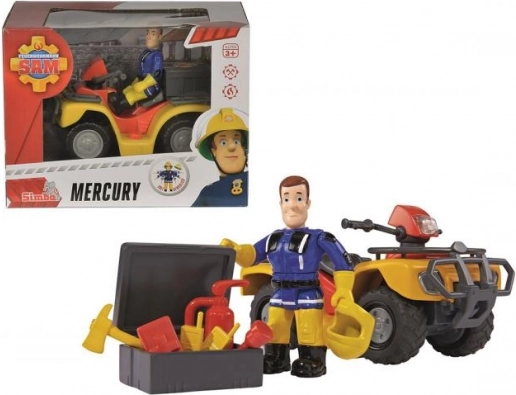 Mercury четириколка с фигурка – Пожарникар Сам