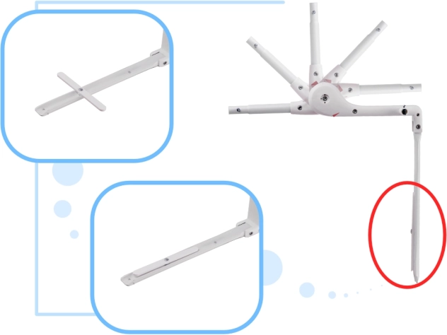 Сгъваем механизъм със заключване
