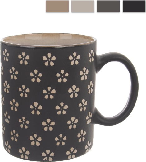 Ceramic Mug Flower 0.35 l (mix)