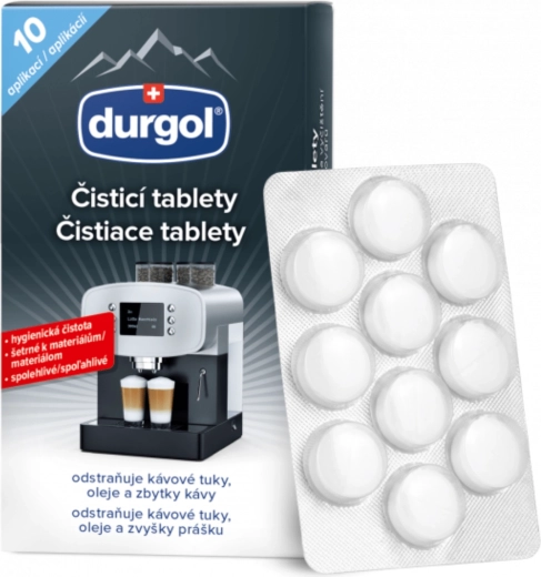 Durgol почистващи таблетки за всички кафемашини 10 бр.