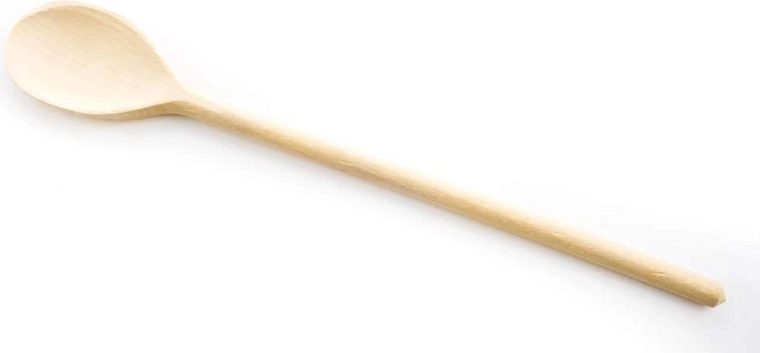 Oval wooden spoon BRILLANTE 25 cm