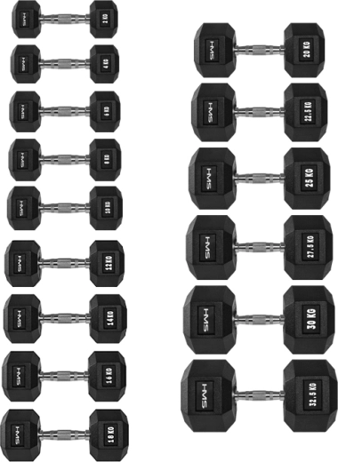 Hexagonal Dumbbell 2 kg HMS