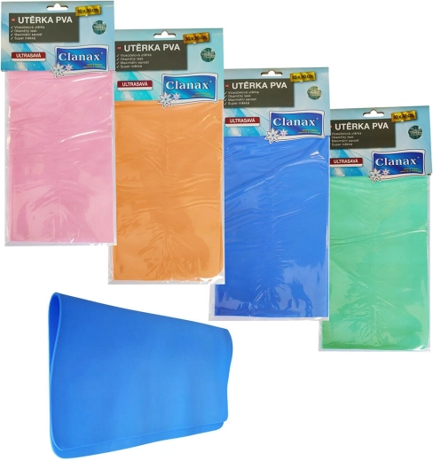Ултрапопиваща PVA кърпа 30 × 30 см – микс цветове