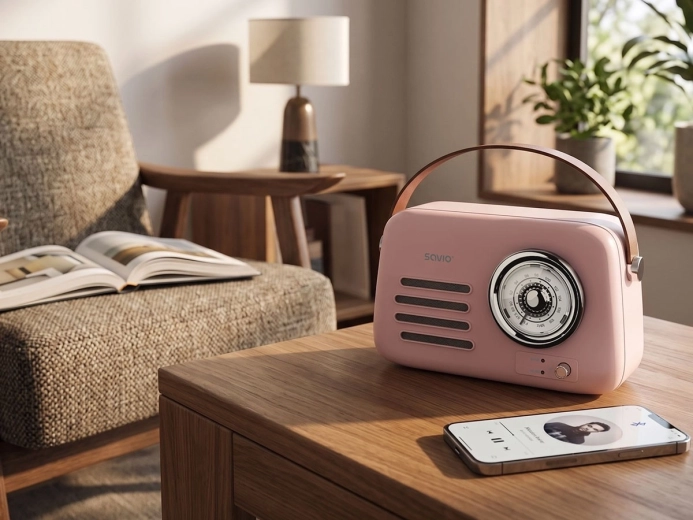 FM radio with simple analog tuning