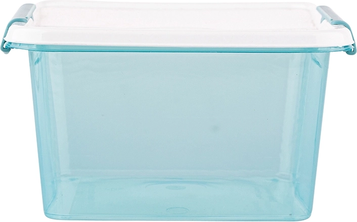Transparent design and clip-lock closure