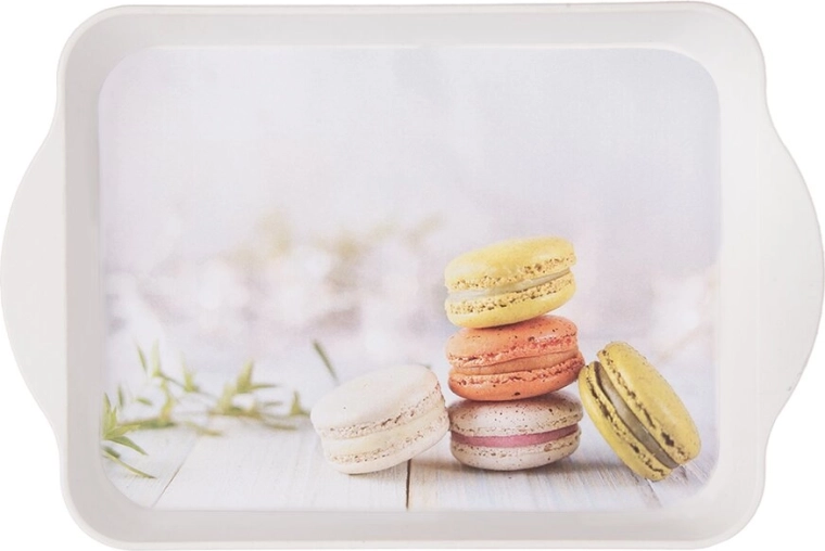 UH Tiny Tray 21.5 × 14 cm – macarons design