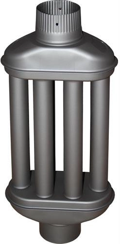 Топлообменник за димоотвод 120 × 550 mm антрацит
