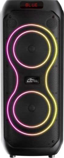 Мощност 120 W RMS и двойни 8" ууфъри